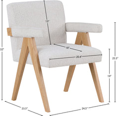 Woodloch - Accent Chair With Natural Frame