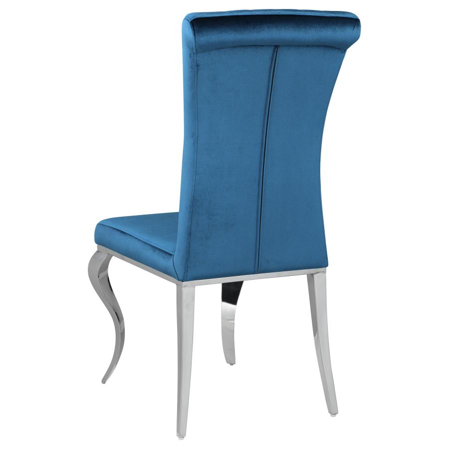 Carone Blue 5 Pc Dining Set - MyWaynesHome #