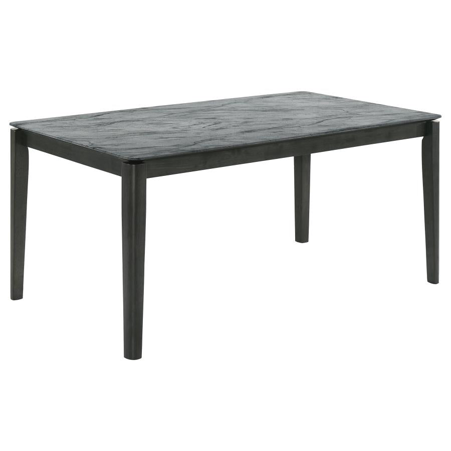Stevie Black 7 Pc Dining Set - MyWaynesHome #