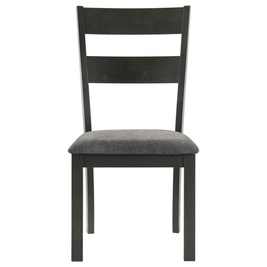 Jakob Black 7 Pc Dining Set - MyWaynesHome #