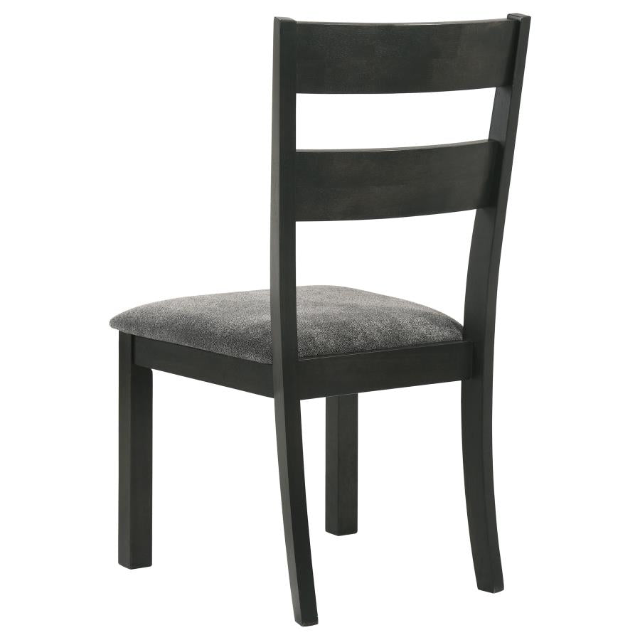 Jakob Black 7 Pc Dining Set - MyWaynesHome #