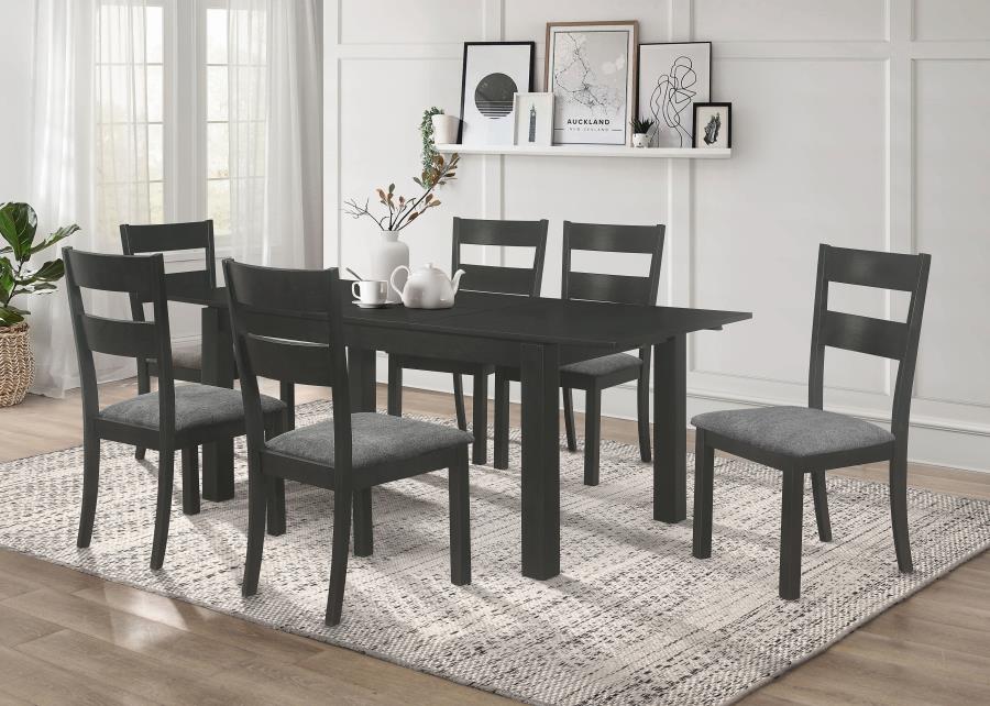 Jakob Black Side Chair - MyWaynesHome #