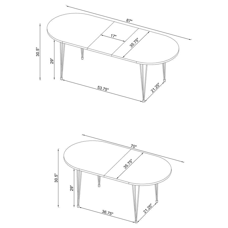 Heather White Dining Table - MyWaynesHome #