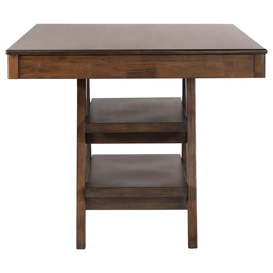 Dewey Brown 5 Pc Counter Height Dining Set - MyWaynesHome #