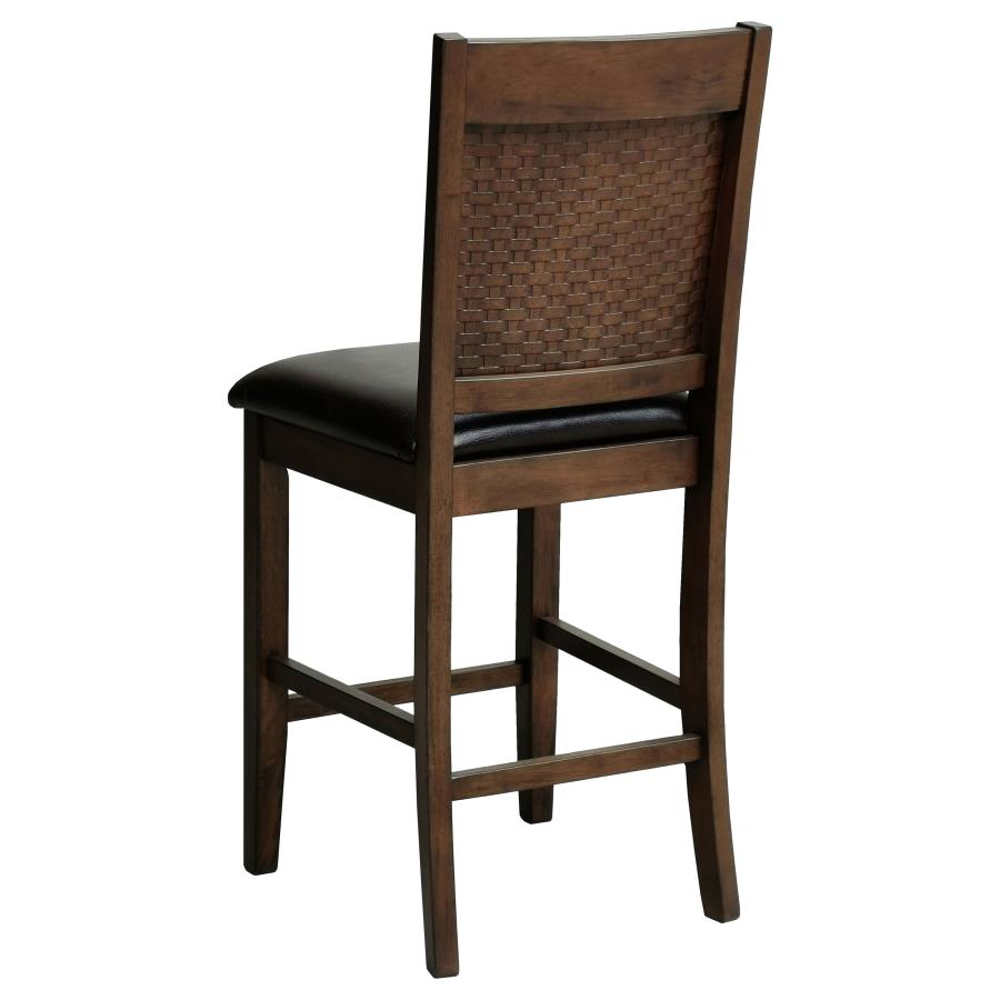 Dewey Brown 5 Pc Counter Height Dining Set - MyWaynesHome #