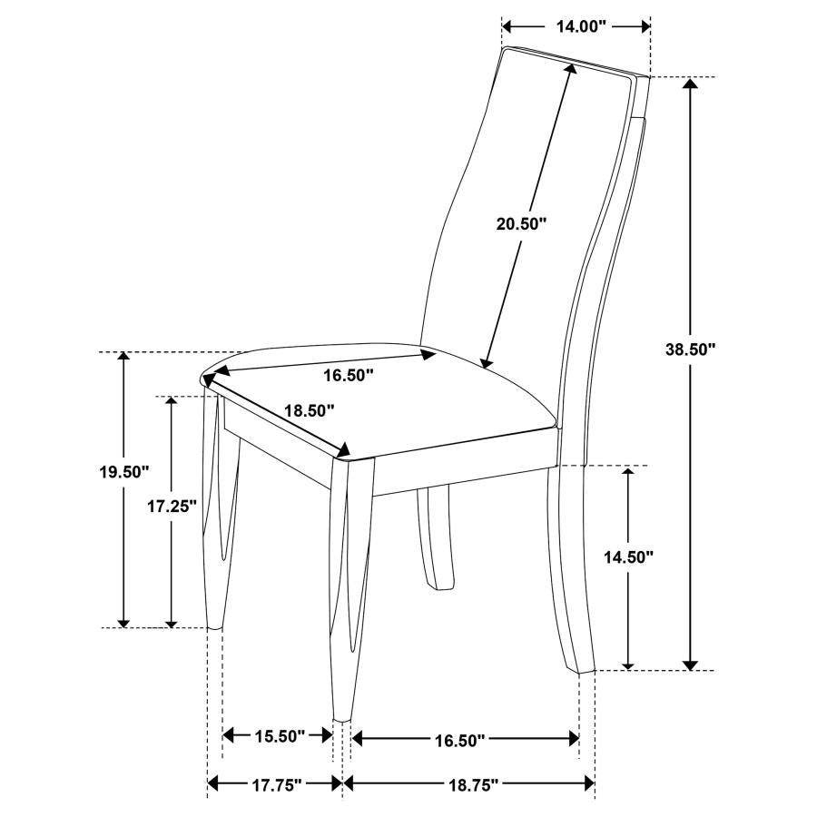 Wes Grey 5 Pc Dining Set - MyWaynesHome #