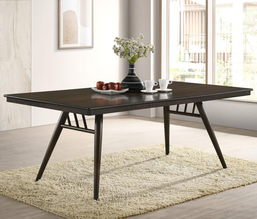 Wes Brown Dining Table - MyWaynesHome #