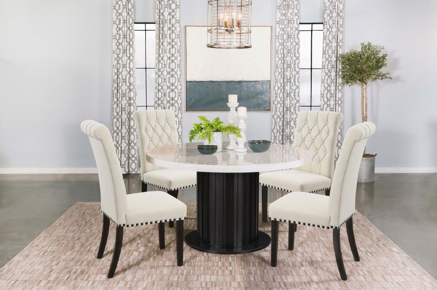Sherry Beige 5 Pc Dining Set - MyWaynesHome #