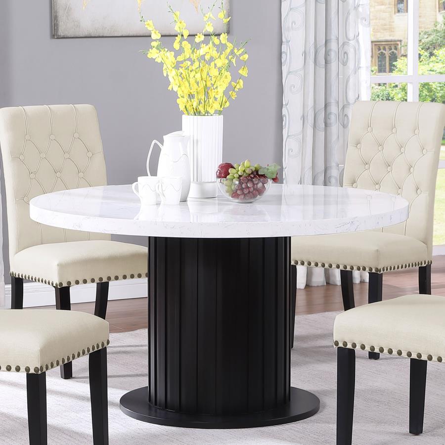 Sherry White Dining Table - MyWaynesHome #