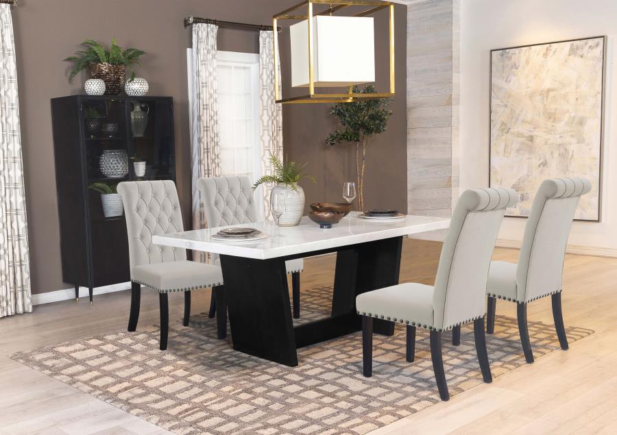 Sherry Grey 5 Pc Dining Set - MyWaynesHome #