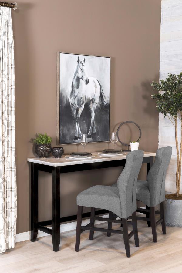 Toby White Counter Height Dining Table - MyWaynesHome #