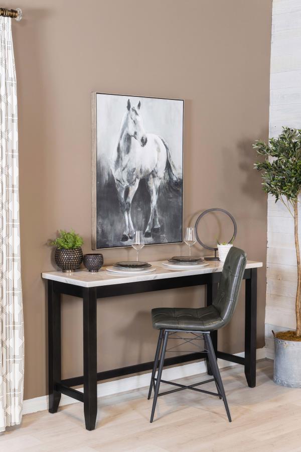 Toby White Counter Height Dining Table - MyWaynesHome #