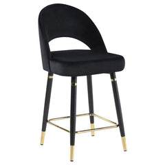 Ellie Black 5 Pc Counter Height Dining Set - MyWaynesHome #