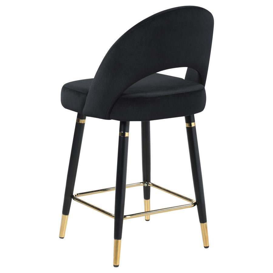Ellie Black 5 Pc Counter Height Dining Set - MyWaynesHome #