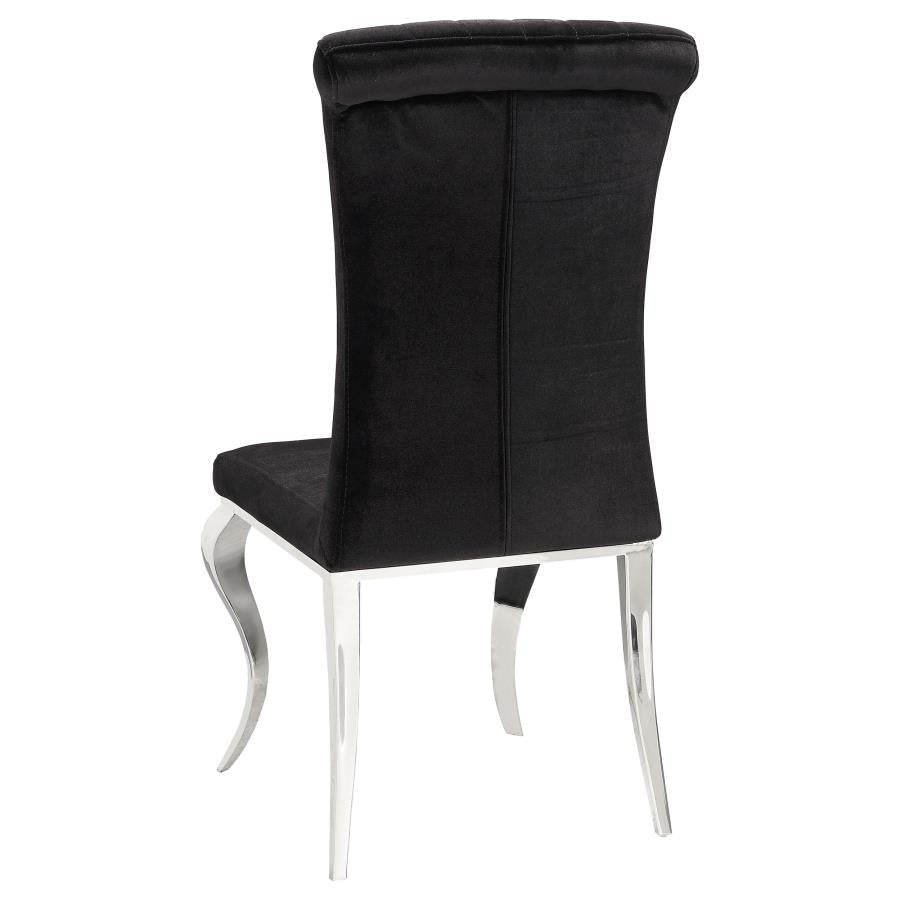 Marilyn Black 5 Pc Dining Set - MyWaynesHome #