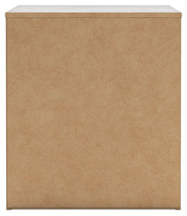 Cayboni - Two Drawer Night Stand - Whitewash