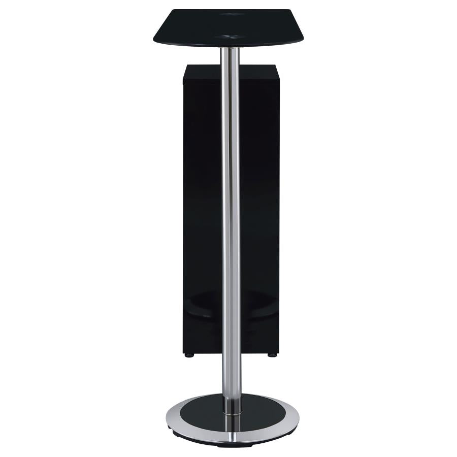 Koufax Black Bar Table - MyWaynesHome #