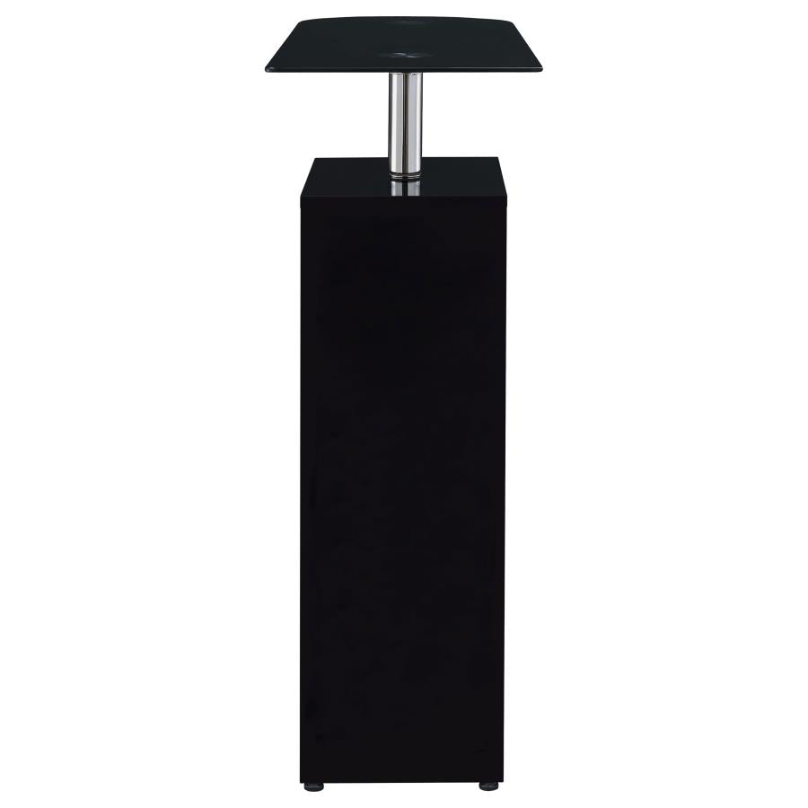 Koufax Black Bar Table - MyWaynesHome #