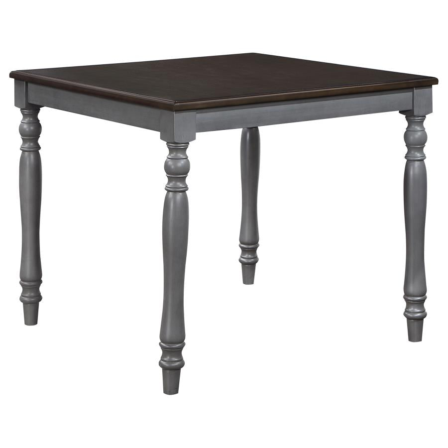 Wiley Brown 5 Pc Counter Height Dining Set - MyWaynesHome #