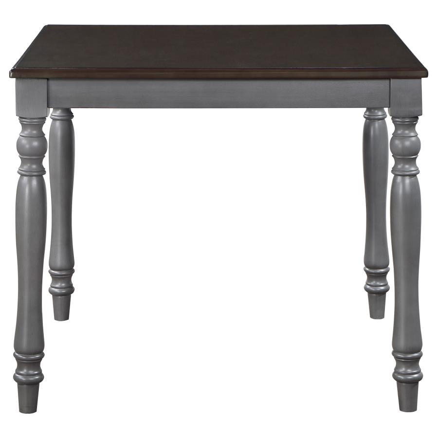 Wiley Brown 5 Pc Counter Height Dining Set - MyWaynesHome #