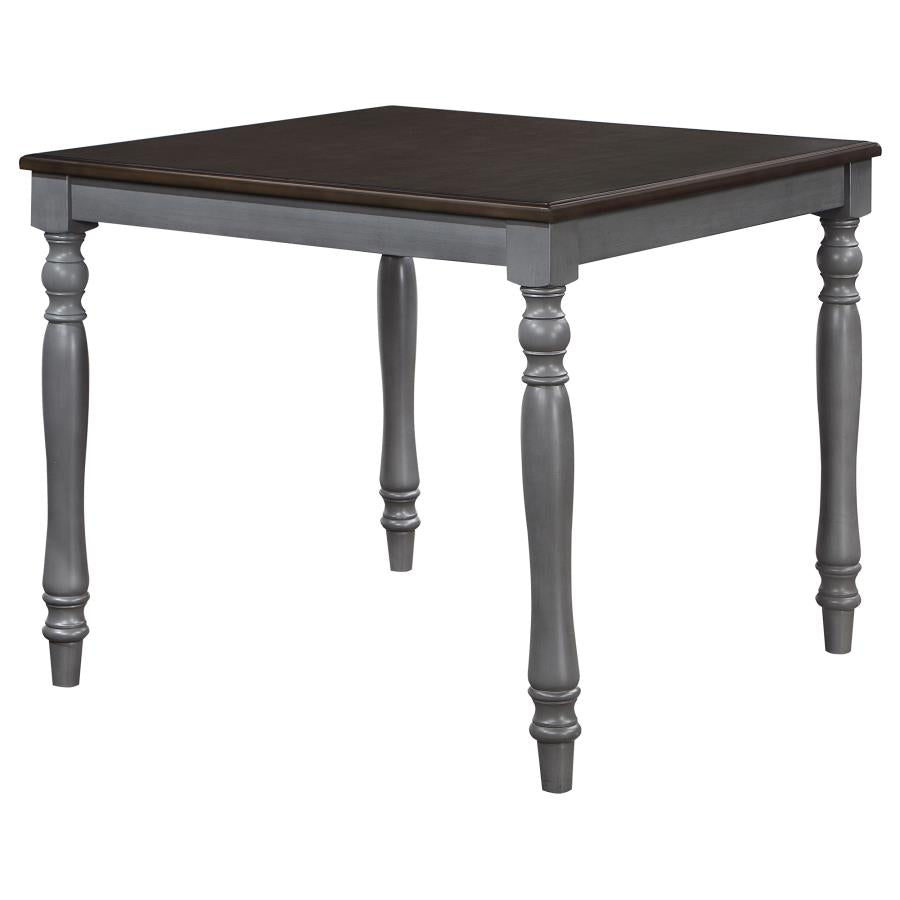 Wiley Brown 5 Pc Counter Height Dining Set - MyWaynesHome #