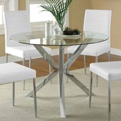 Vance Silver Dining Table - MyWaynesHome #