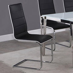 Broderick Black Side Chair - MyWaynesHome #