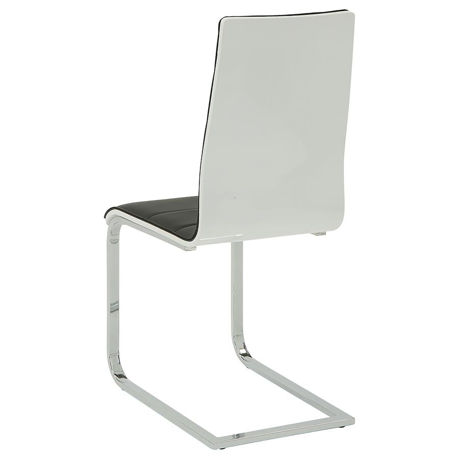 Broderick Black Side Chair - MyWaynesHome #