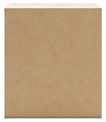 Lawroy - Two Drawer Night Stand - Light Natural