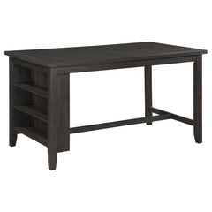 Elliston 5-piece Counter Height Dining Table Set Dark Grey - MyWaynesHome #