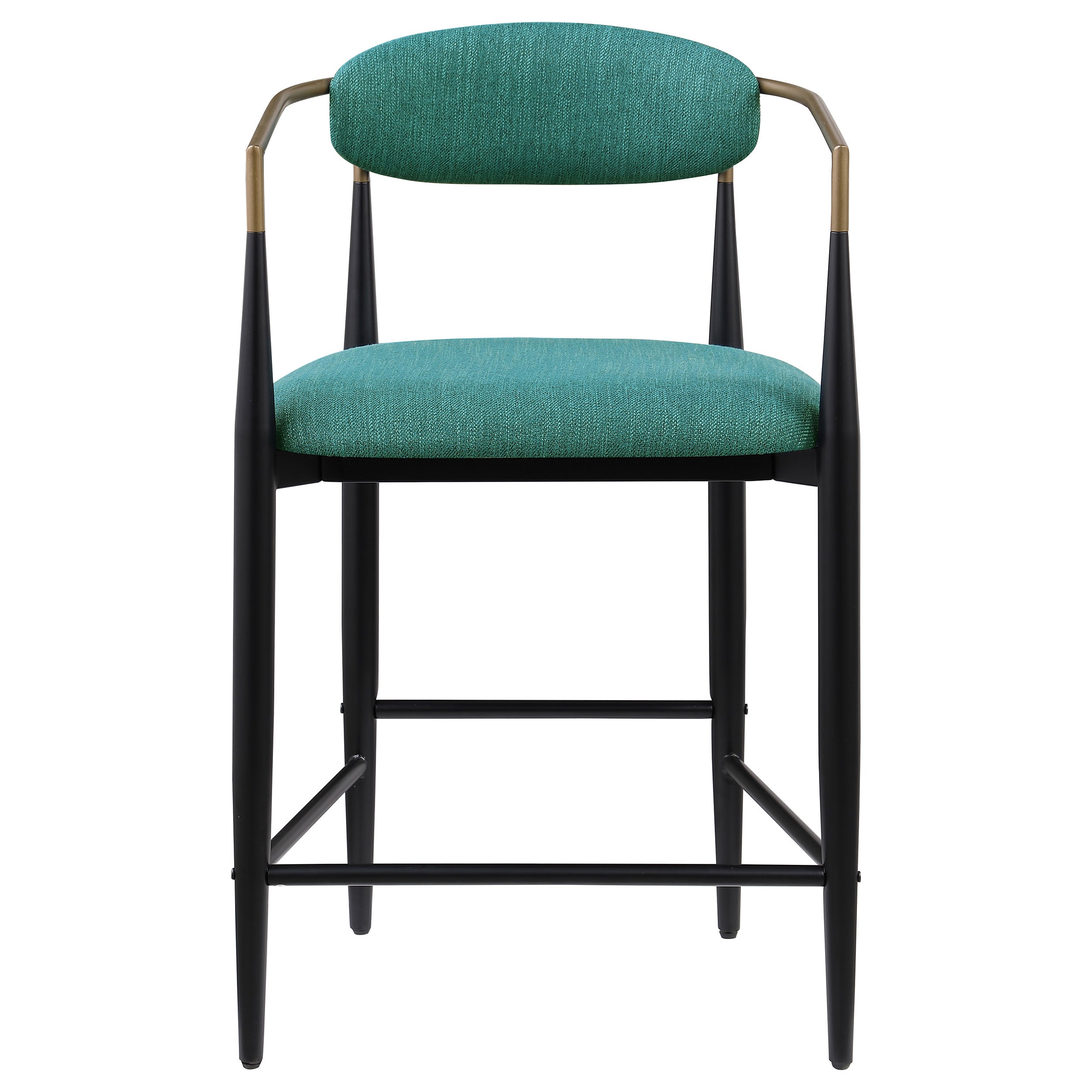 Tina Fabric Upholstered Counter Chair Green (set Of 2) - MyWaynesHome #