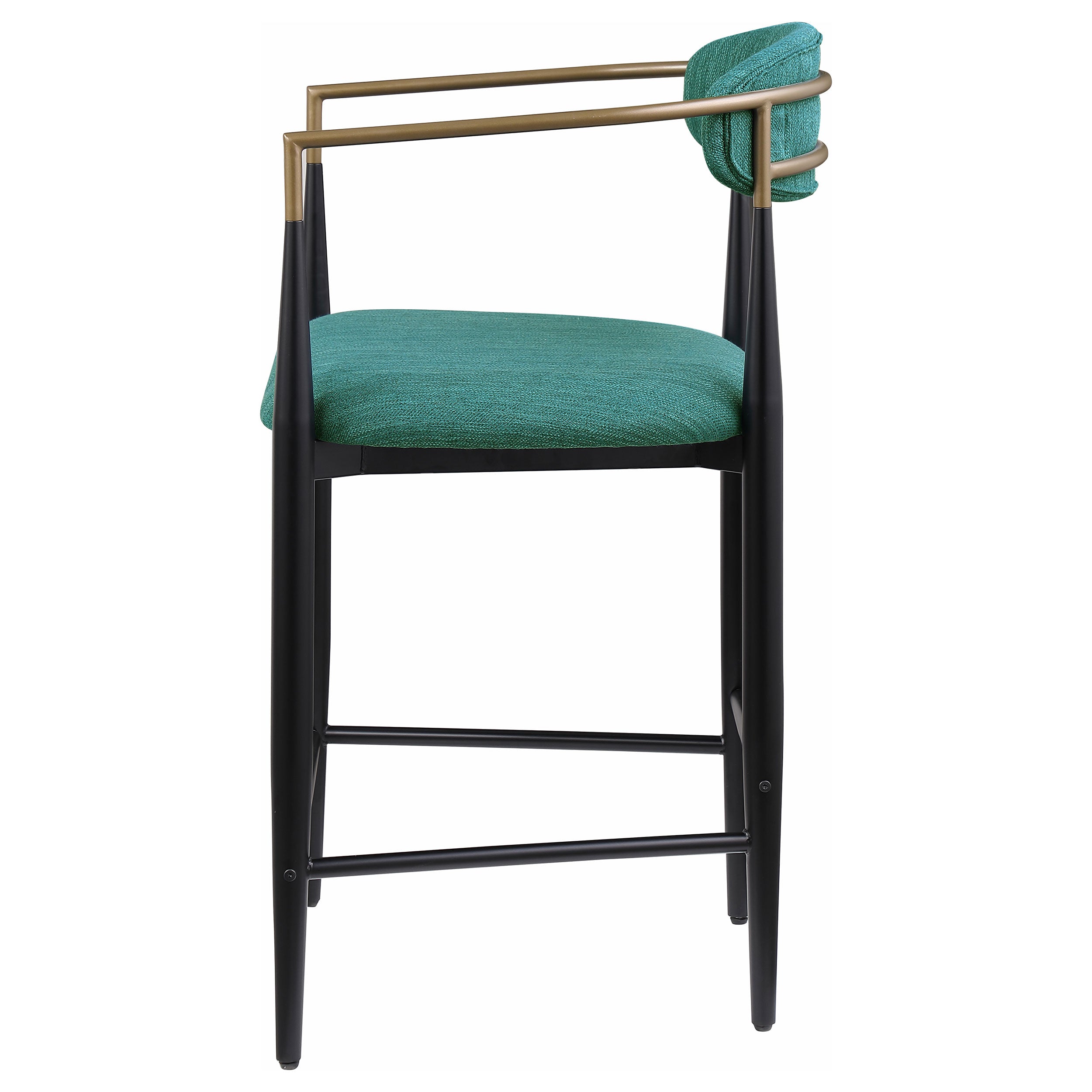 Tina Fabric Upholstered Counter Chair Green (set Of 2) - MyWaynesHome #