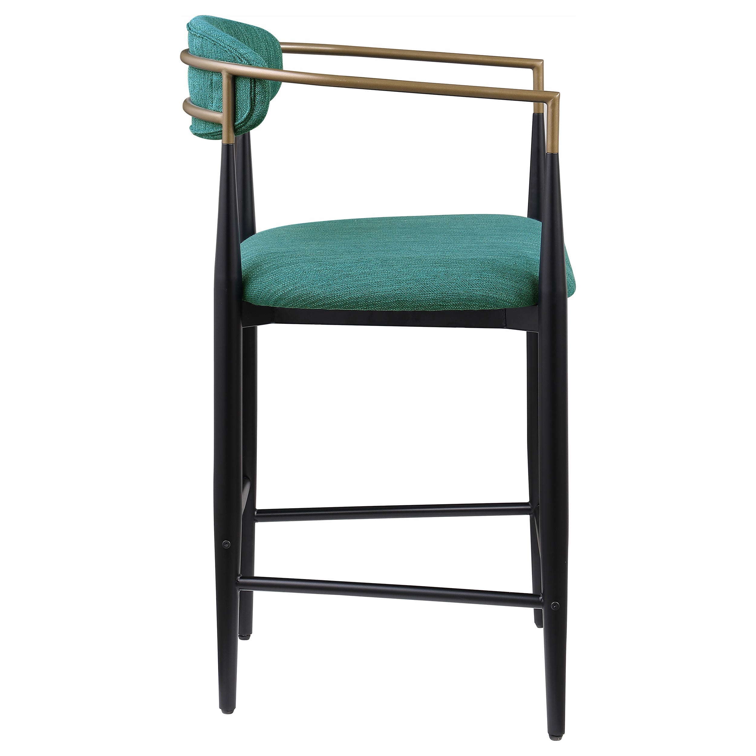 Tina Fabric Upholstered Counter Chair Green (set Of 2) - MyWaynesHome #