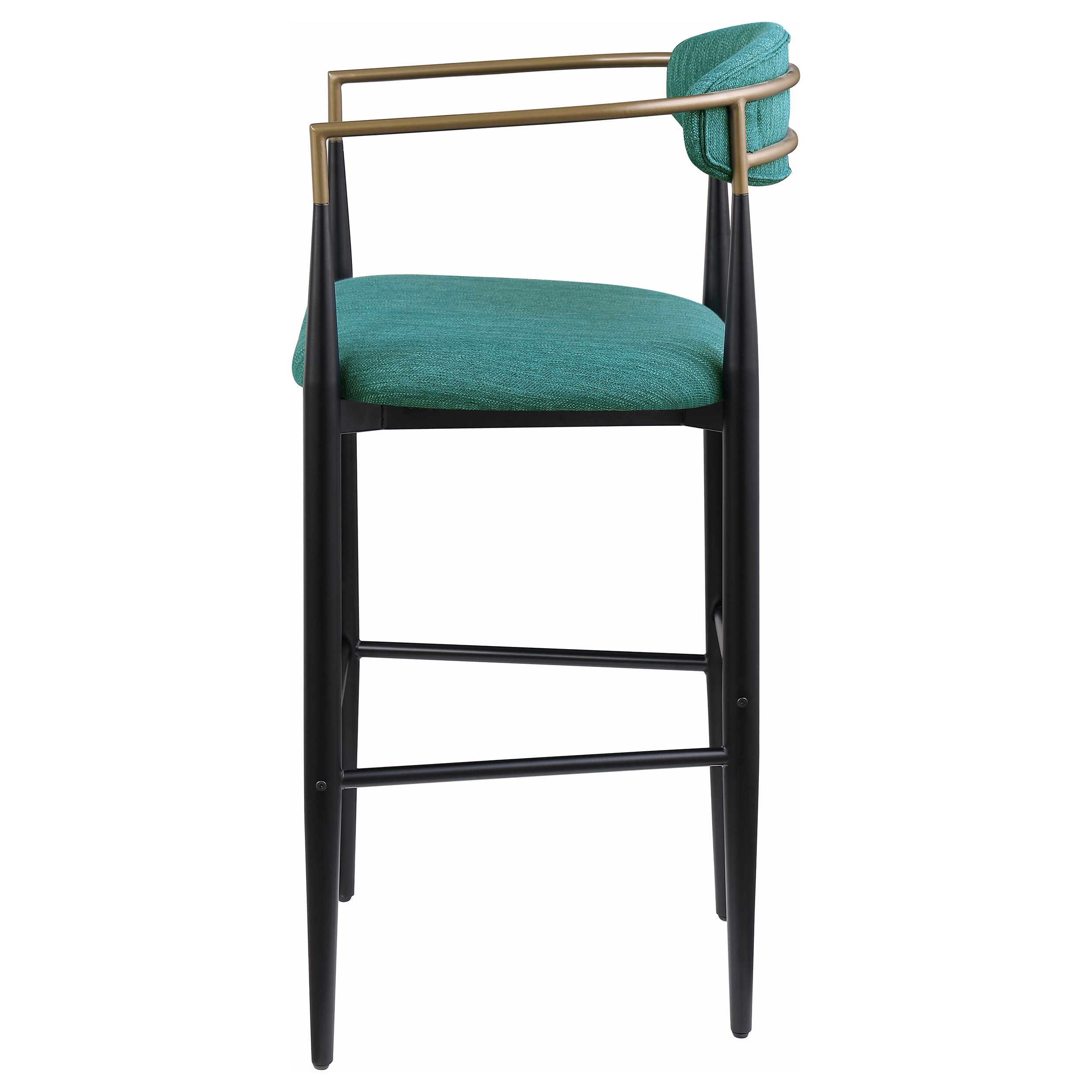 Tina Fabric Upholstered Bar Chair Green (set Of 2) - MyWaynesHome #