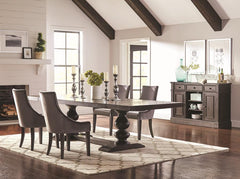 Phelps Grey 5 Pc Dining Set - MyWaynesHome #