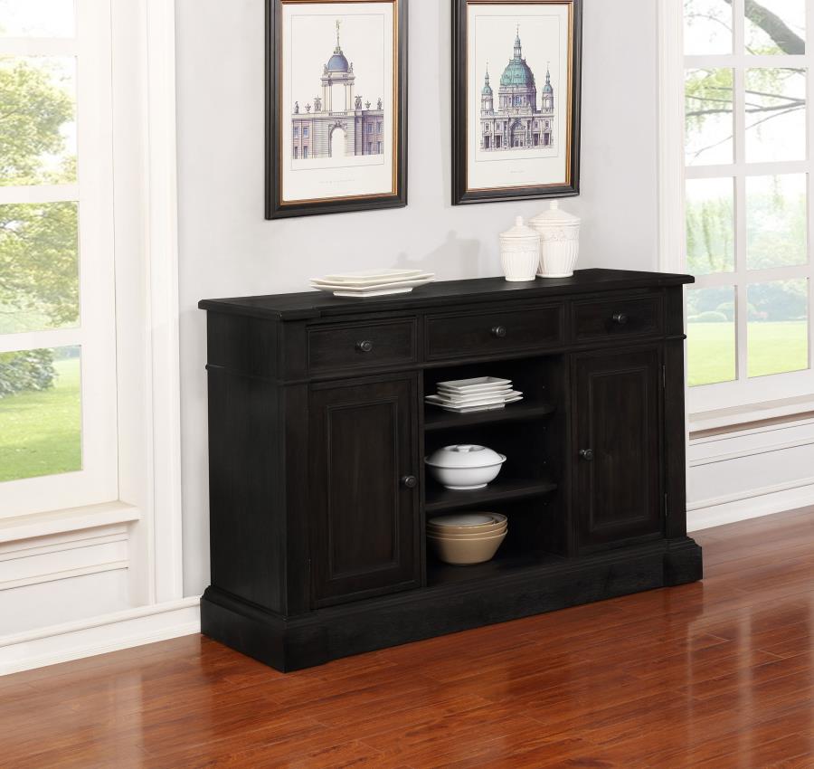 Phelps Black Sideboard - MyWaynesHome #