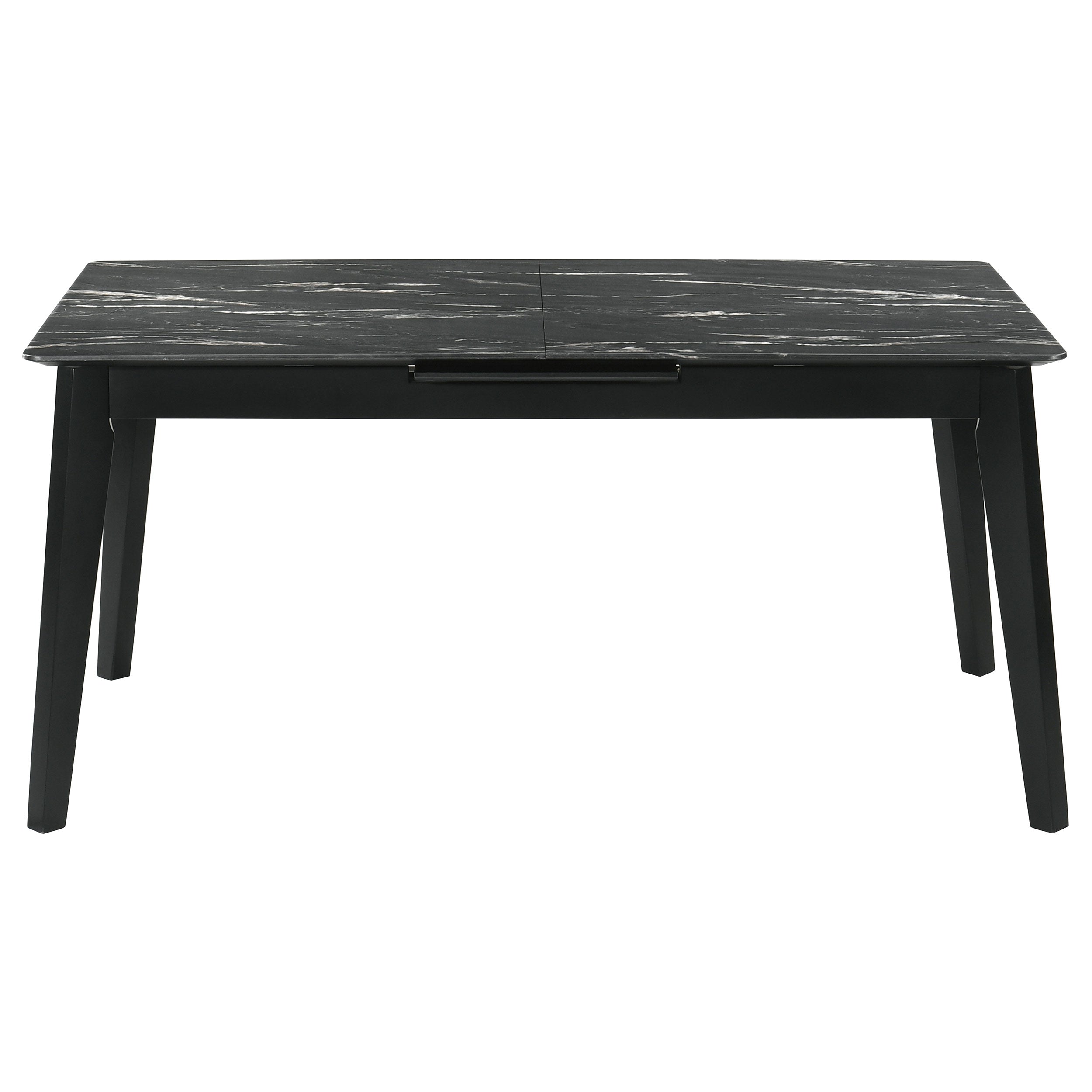 Crestmont 5-piece Extension Leaf Dining Table Set Black - MyWaynesHome #