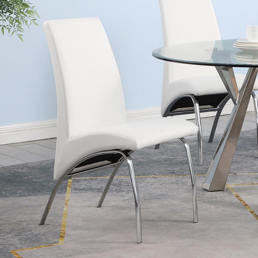 Bishop White Side Chair - MyWaynesHome #