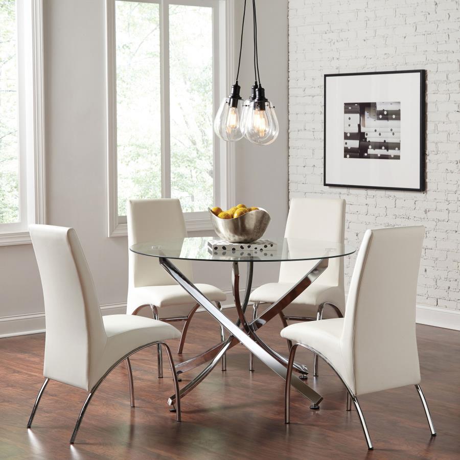 Bishop White Side Chair - MyWaynesHome #