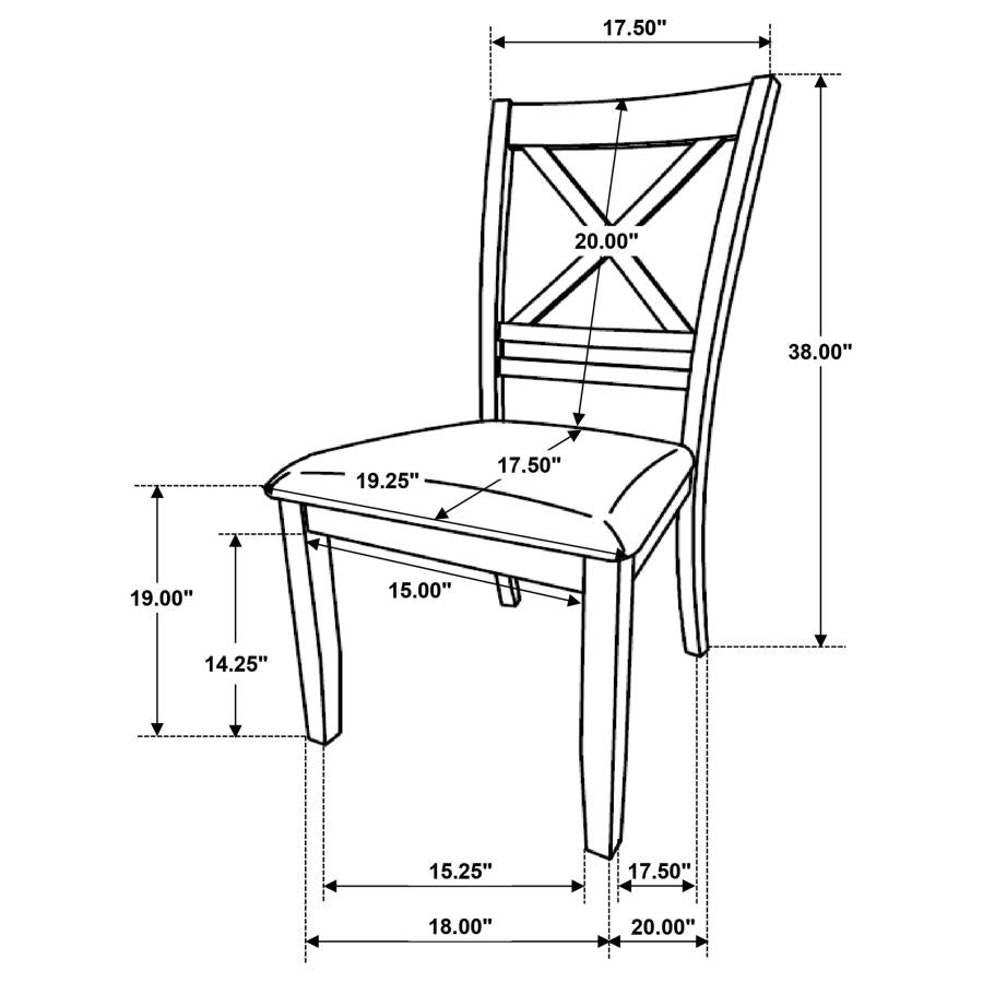 Hollis White Side Chair - MyWaynesHome #