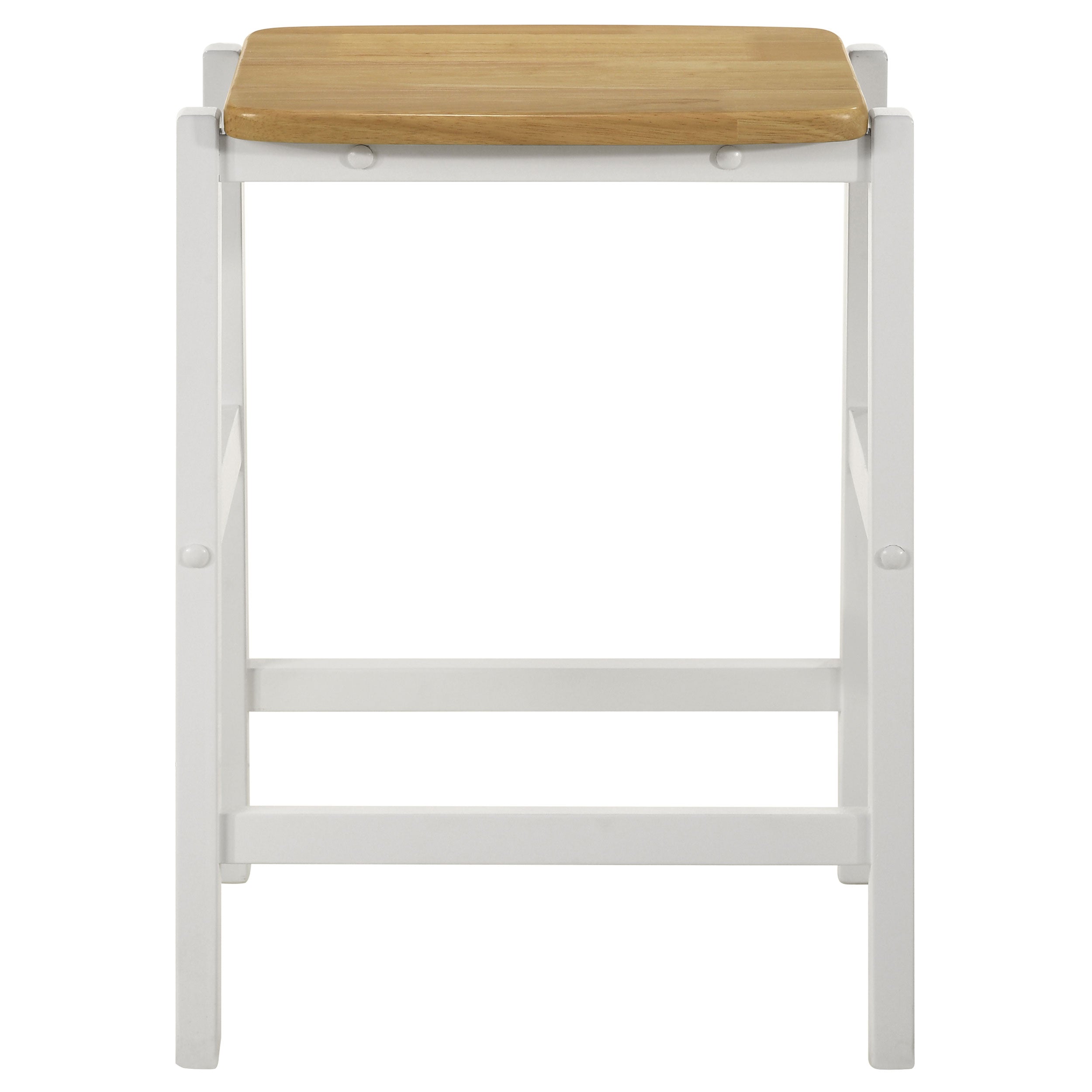 Edgeworth 3-piece Kitchen Island Counter Height Table Set White - MyWaynesHome #