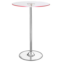 Thea Silver Bar Table - MyWaynesHome #