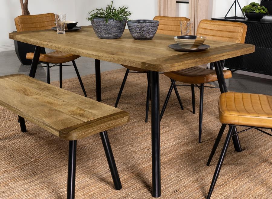 Maverick Brown Dining Table - MyWaynesHome #