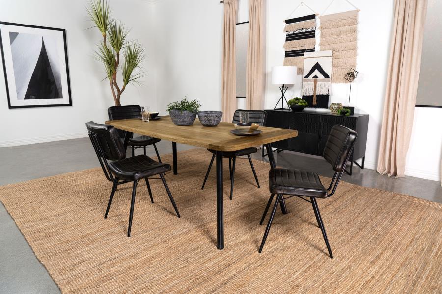 Maverick Brown Dining Table - MyWaynesHome #