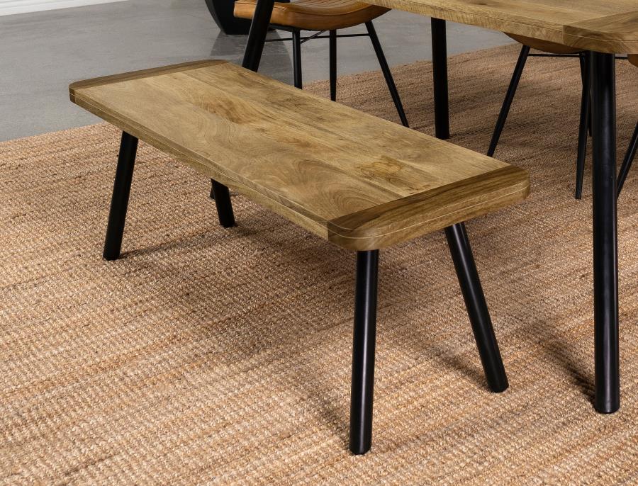 Maverick Brown Bench - MyWaynesHome #