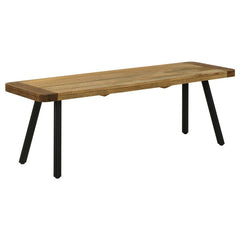 Maverick Brown Bench - MyWaynesHome #