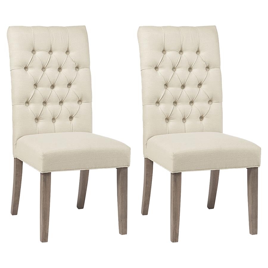 Douglas Beige Side Chair - MyWaynesHome #