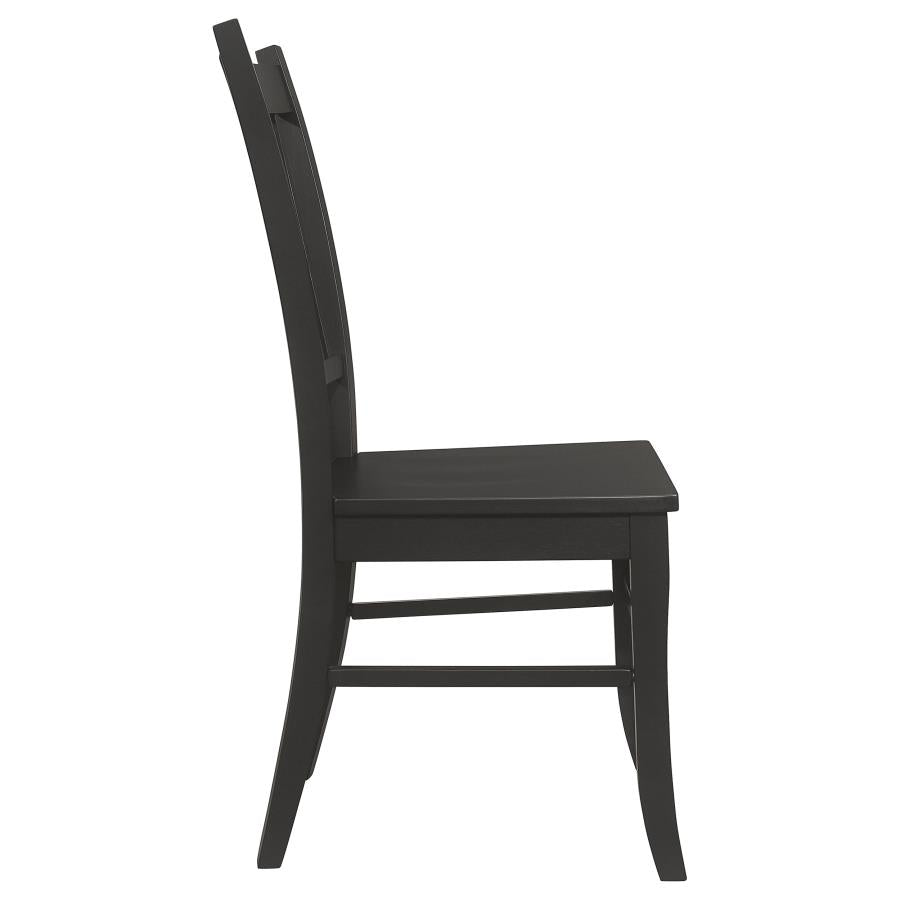 Marbrisa Black 7 Pc Dining Set - MyWaynesHome #
