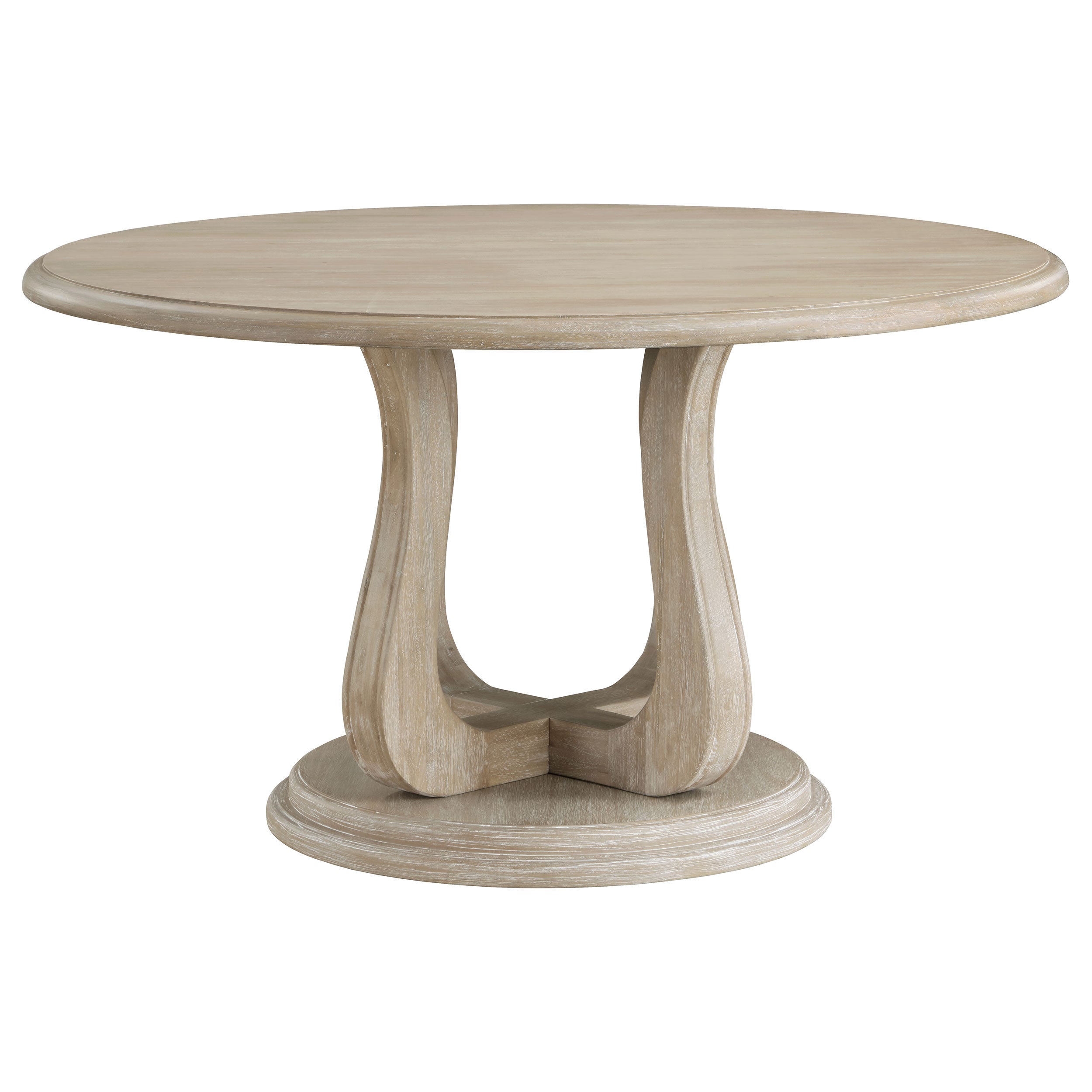 Trofello 5-piece Round Dining Table Set White Washed - MyWaynesHome #