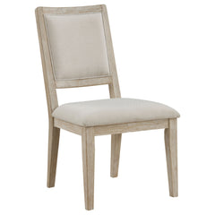 Trofello Cushioned Dining Side Chair White Washed (set Of 2) - MyWaynesHome #